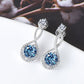 1 Carat Moissanite 925 Sterling Silver Earrings 💜