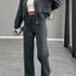 Baseball Collar Zip Up Outerwear and Drawstring Pants Set
