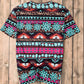 HOWDY V-Neck Short Sleeve T-Shirt