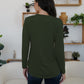 FAM-FAM Round Neck Long Sleeve T-Shirt