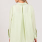 SAGE + FIG Striped Button Up Long Sleeve Shirt
