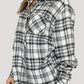 Full Size Plaid Collared Neck Long Sleeve Shirt