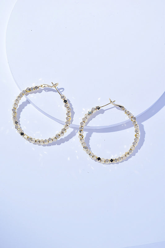 Vvan Alloy Hoop Earrings