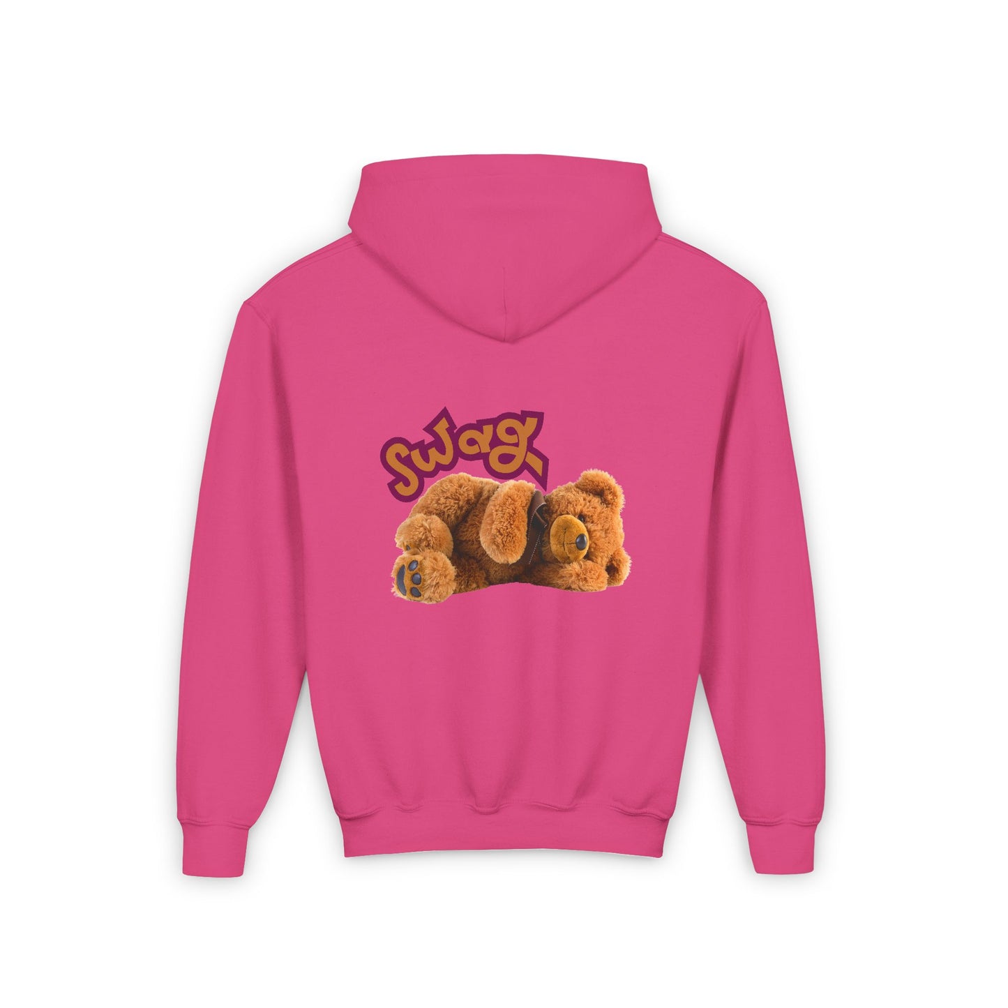 Teddy Bear Swag Youth Heavy Blend Hooded Sweatshirt | Made to Order