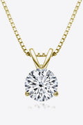 Adored Show Off 1 Carat Moissanite Pendant Necklace *