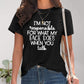 Letter Graphic Round Neck Short Sleeve T-Shirt