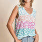 BiBi Leopard V-Neck Tank - Brand BiBi