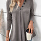 Perfee V-Neck Long Sleeve T-Shirt