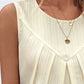 Ruched Round Neck Tank