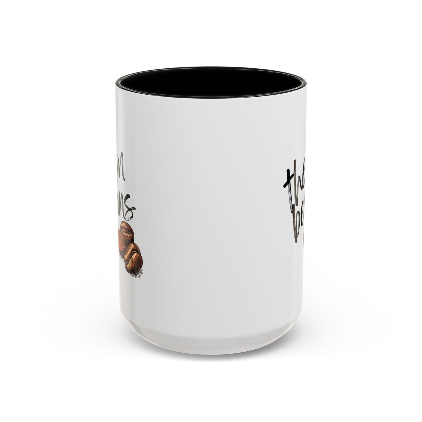 Them Beans Accent Coffee Mug (11, 15oz) | Made to Order