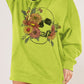 Simply Love Simply Love Full Size Floral Skull Graphic Hoodie