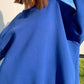 Round Neck Dropped Shoulder Long Sleeve Sweatshirt
