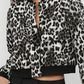 Pocketed Snap Down Baseball Collar Jacket