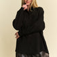 Davi & Dani Crinkled Jacquard Button Down Shirt