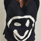 Smiley Round Neck Sweater Vest