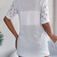 Openwork Open Front Short Sleeve Cardigan