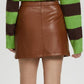 Mini Skirt with Zipper