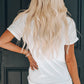 Boot Graphic Round Neck Short Sleeve T-Shirt