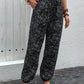 Printed High Waist Pants