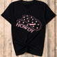 Full Size HOWDY Round Neck Short Sleeve T-Shirt
