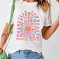Full Size Graphic Round Neck Short Sleeve T-Shirt