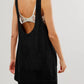 Mandy Round Neck Wide Strap Mini Dress with Pockets