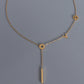 Titanium Steel Letter Necklace