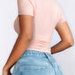 Devine Scoop Neck Short Sleeve T-Shirt