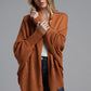 Open Front Batwing Sleeve Cardigan