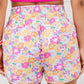 Beautiful Bea Printed High Waist Shorts
