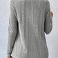 Open Front Long Sleeve Cardigan