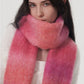 Fringe Gradient Thermal Scarf