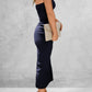 FULL SIZE Slit Tube Midi Dress