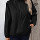 Pocketed Zip Up Long Sleeve Jacket