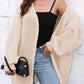 Open Front Long Sleeve Cardigan
