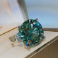 20 Carat Moissanite 925 Sterling Silver Ring