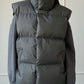 Zip Up Turtleneck Vest Coat