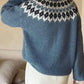 Perfee Round Neck Long Sleeve Sweater