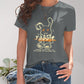 Rabbit Graphic Round Neck Short Sleeve T-Shirt