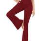 V-Waist Bootcut Long Pants