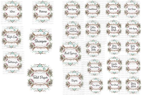 Bathroom Digital Files PNG SVG PDF JPG Format