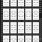 Spice Labels Black with Leaf Design Digital Art in PDF SVG PNG JPG File Formats