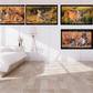 Mountain Lion With Scenery Digital Art in PDF SVG PNG File Formats