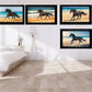 Black Horse on Beach Digital Art in PDF SVG PNG File Formats