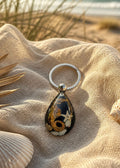 Handmade Faux Seahorse Keychain – Black