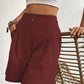 High Waist Shorts with Pockets