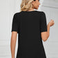Square Neck Puff Sleeve T-Shirt