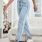 High Waist Jeans with Pockets