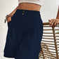 High Waist Shorts with Pockets