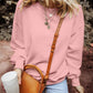 Round Neck Long Sleeve Sweatshirt